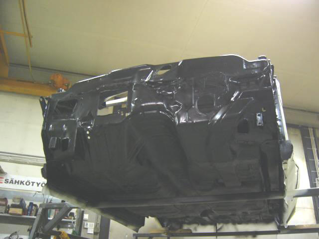 Hylsyn pohjamaalaukset tehty