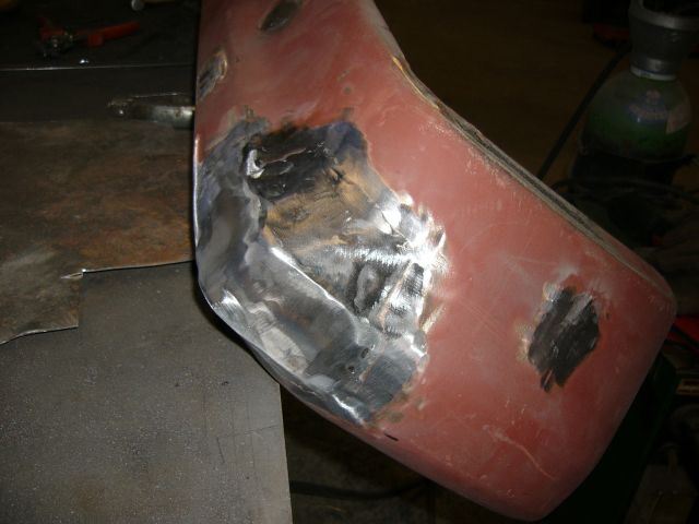 Puskurin kulma hiottu