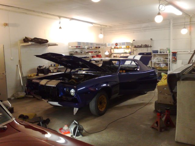 Torino maalattuna tallilla